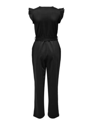 JDYTRILLE S/L FRILL JUMPSUIT JRS EX Black
