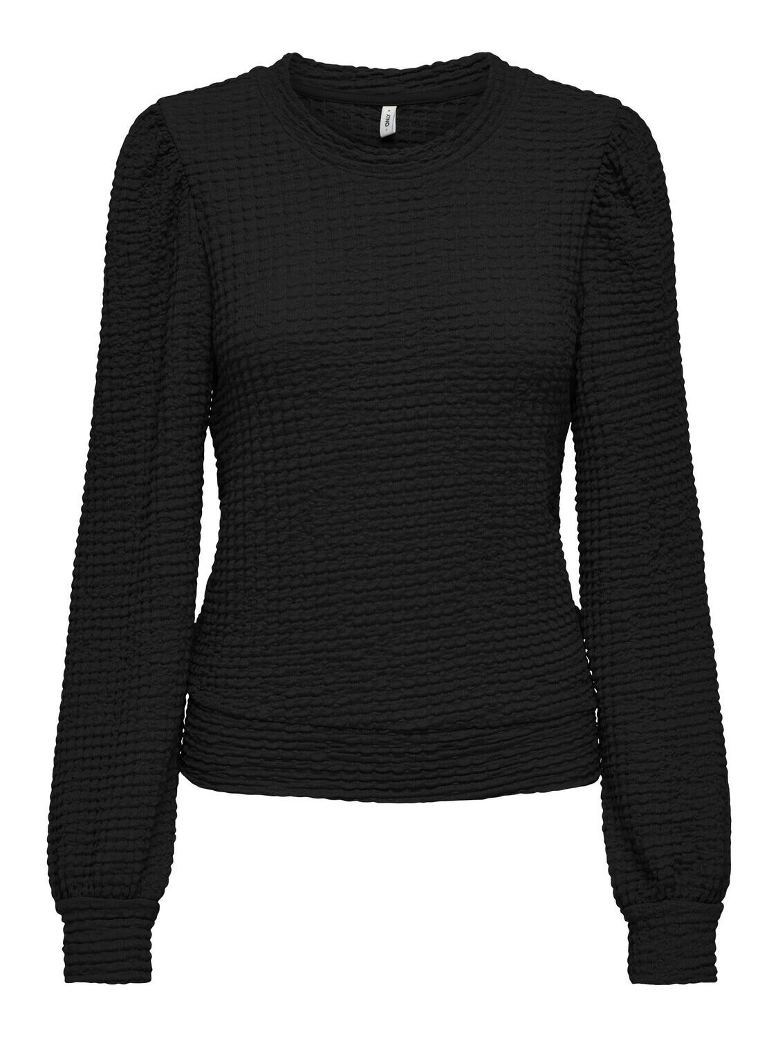 ONLMAI L/S TOP CC JRS Black