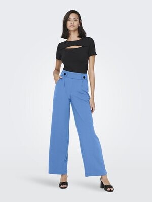 JDYGEGGO NEW LONG PANT JRS NOOS Azure Blue-BLACK BU