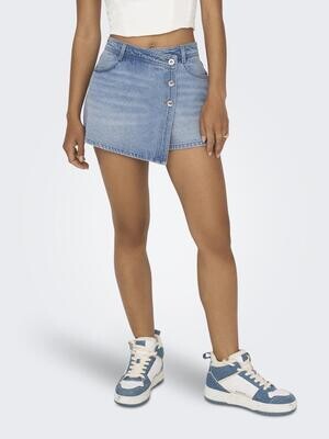 ONLLESLY REG LB DNM SKORT BJ NOOS Light Blue Denim