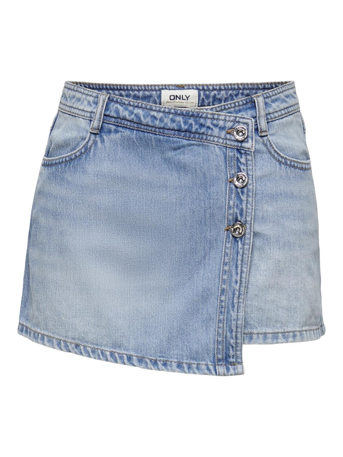 ONLLESLY REG LB DNM SKORT BJ NOOS Light Blue Denim