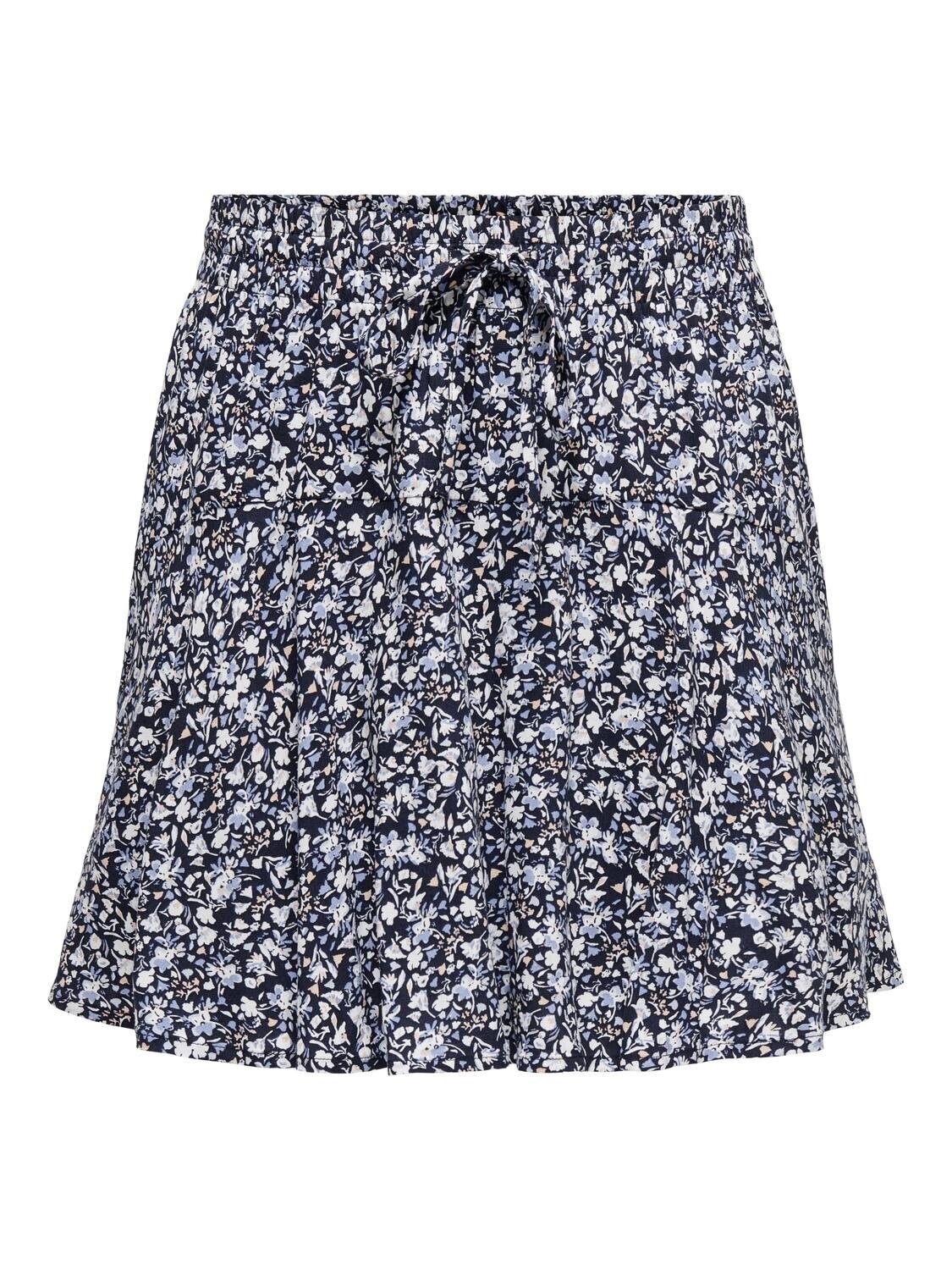 ONLNALA LIFE SKORT WVN NOOS Night Sky-SOFIA WHITE BLUE DIT