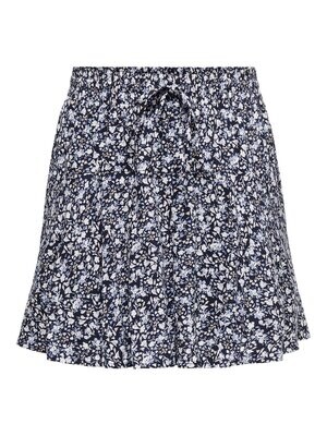 ONLNALA LIFE SKORT WVN NOOS Night Sky-SOFIA WHITE BLUE DIT