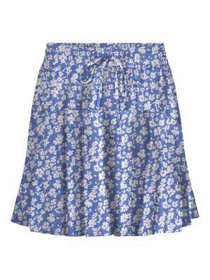 ONLNALA LIFE SKORT WVN NOOS Marina/WHITE FLOWER