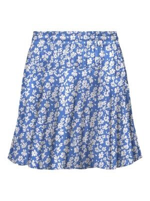 ONLNALA LIFE SKORT WVN NOOS Marina/WHITE FLOWER