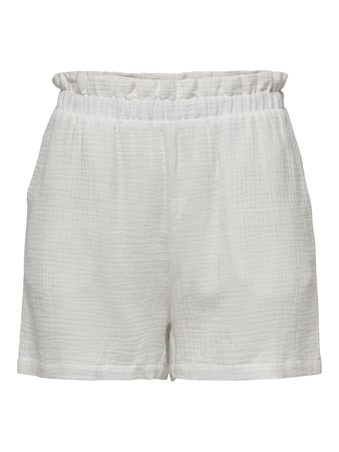 JDYTHEIS LIFE MW SHORTS WVN DIA Cloud Dancer