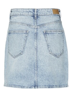 VMTESSA HR SHORT DNM SKIRT MIX GA NOOS Light Blue Denim