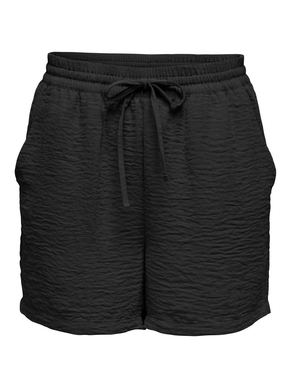 JDYDIVYA LIFE MW STRING SHORTS WVN Black