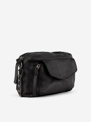 PCNAINA LEATHER CROSS BODY FC NOOS Black