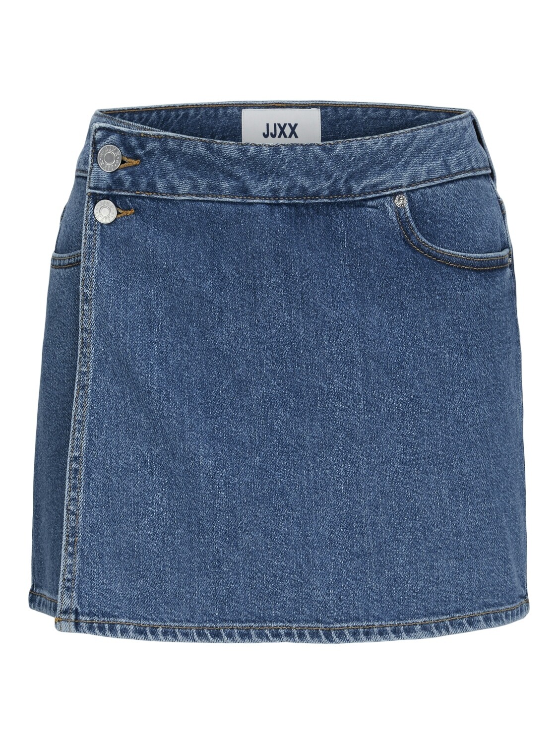 JXGRETA HW DENIM SKORT EX DNM Medium Blue Denim