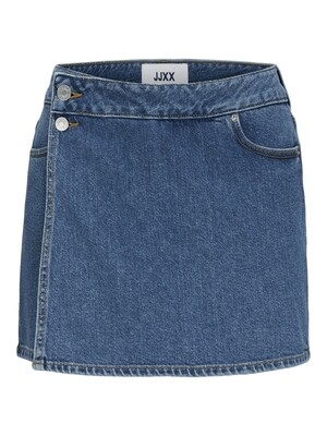 JXGRETA HW DENIM SKORT EX DNM Medium Blue Denim