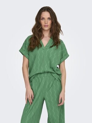 ONLDIA S/S V-NECK TOP CS JRS Deep Mint
