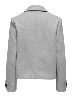 ONLFREJA LIFE SHORT DB JACKET OTW NOOS Light Grey Melange/M