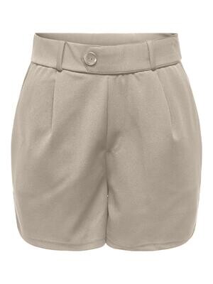 ONLSANIA BELT BUTTON SHORTS JRS Feather Gray