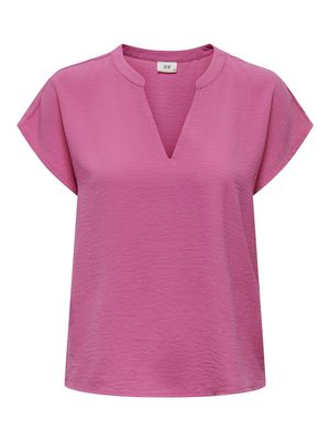 JDYLION LIFE S/S TOP WVN NOOS Ibis Rose