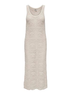 ONLBEACH LIFE SL DRESS KNT Eggnog