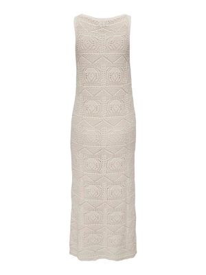 ONLBEACH LIFE SL DRESS KNT Eggnog