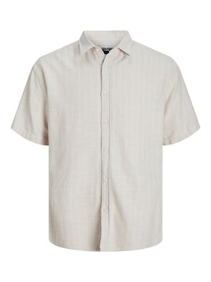 JCOJOSHUA STRUCTURE SHIRT SS Moonbeam