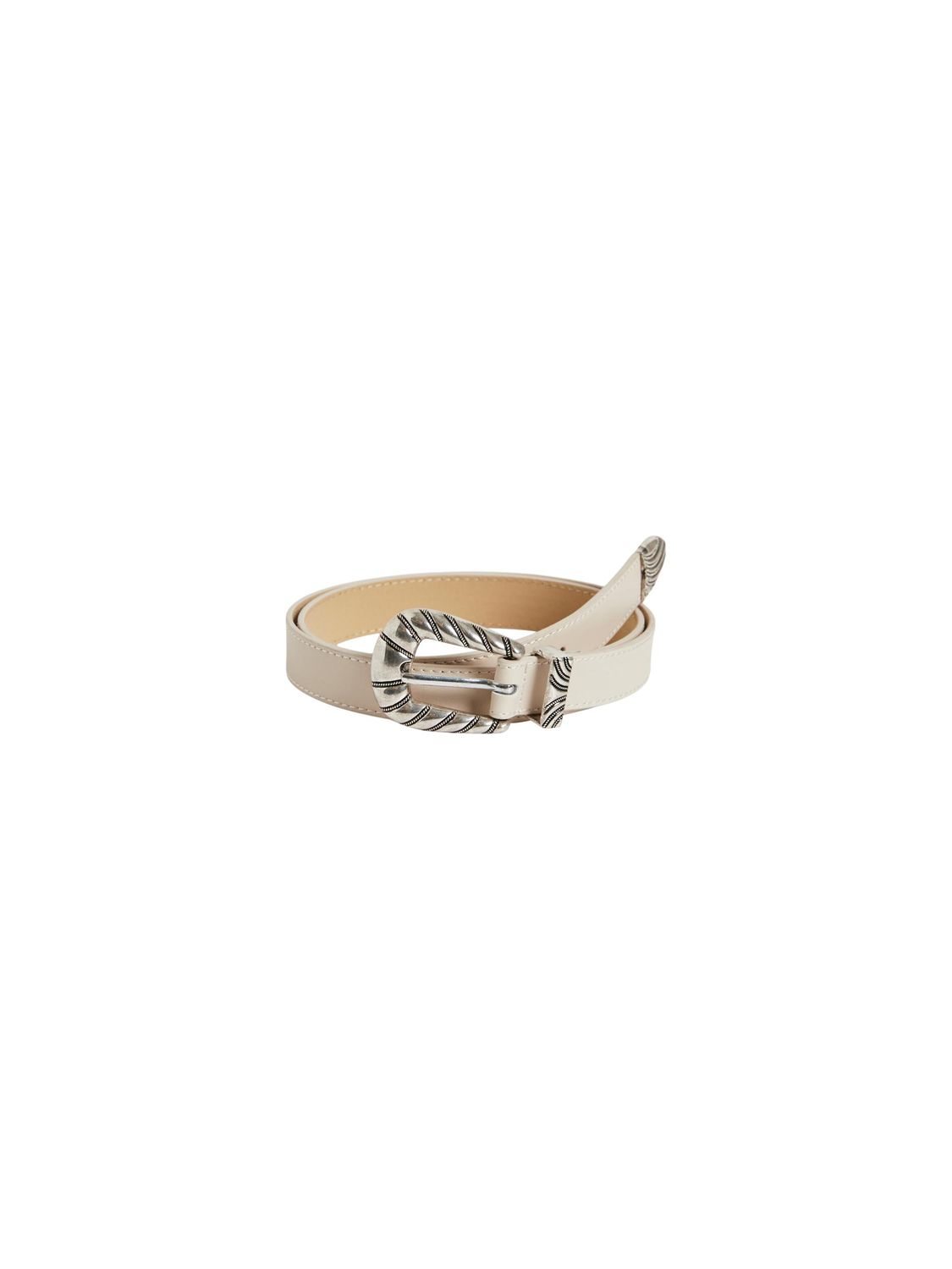 VIVILMA JEANS BELT/EF Birch-SILVER