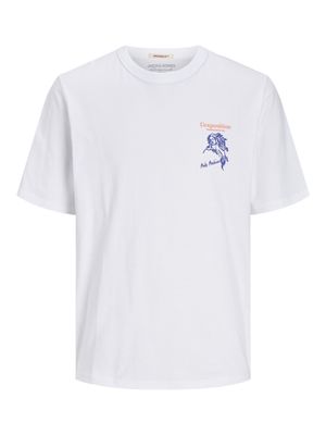 JORNOTO TEE SS CREW NECK Bright White
