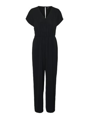 VMALVA S/S V-NECK JUMPSUIT WVN GA EXP Black