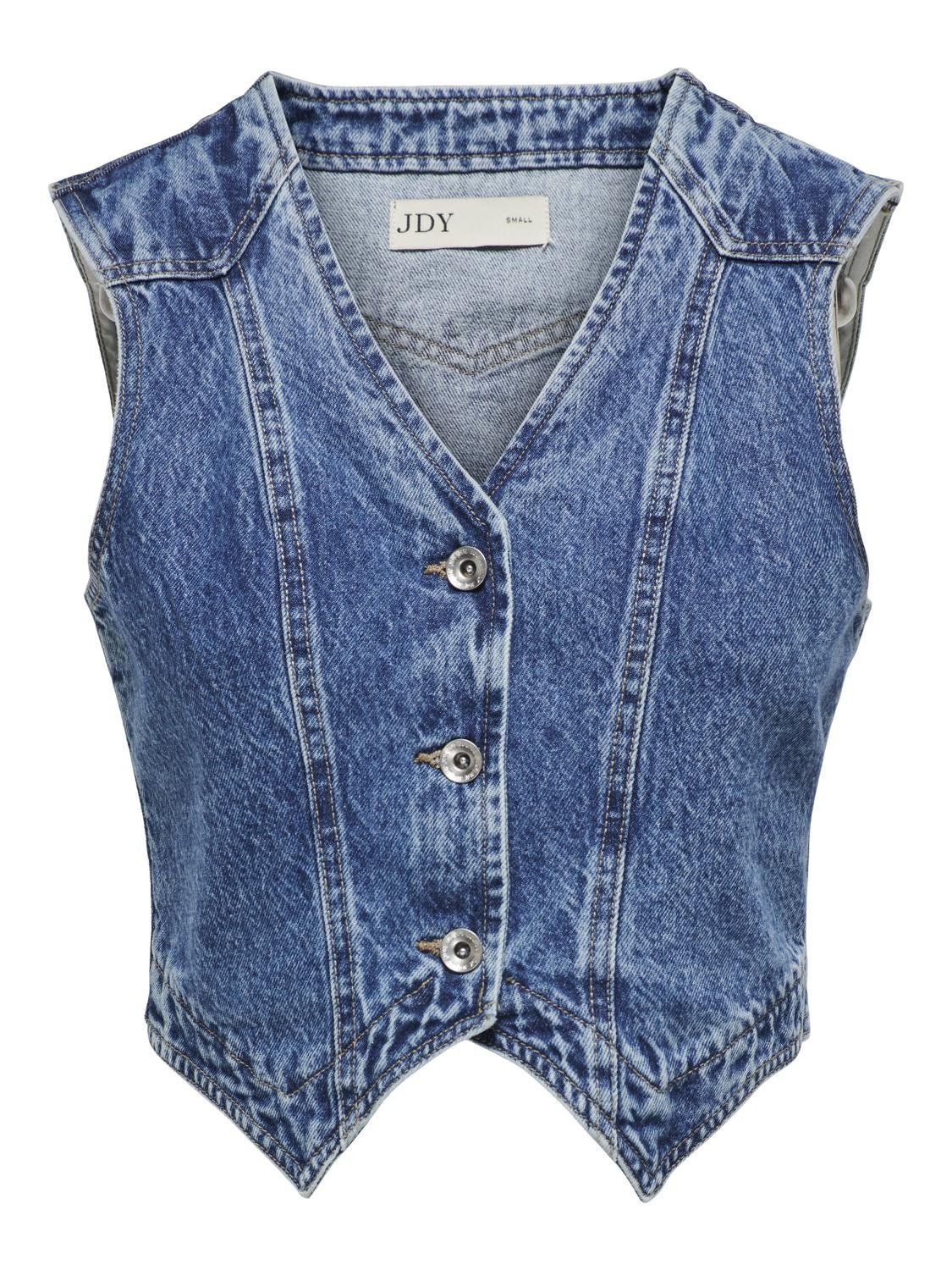 JDYCARRY WAISTCOAT DNM Medium Blue Denim