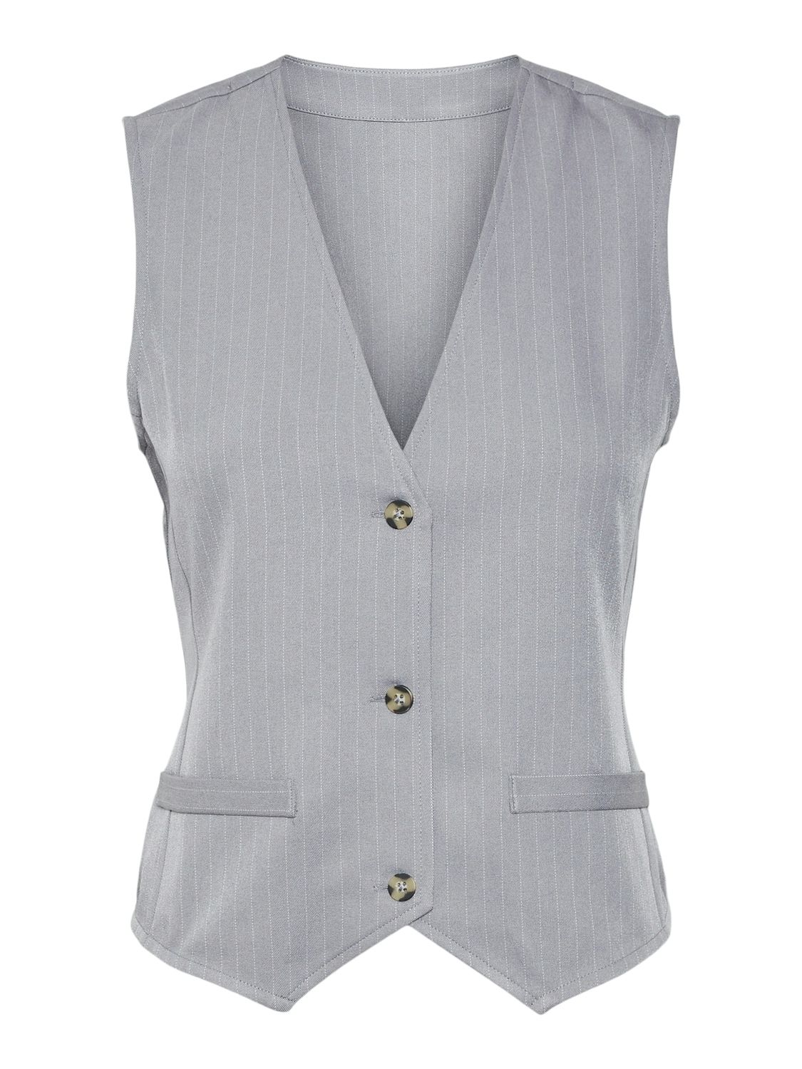VMBETH SL VEST WVN EXP December Sky/Snow wh