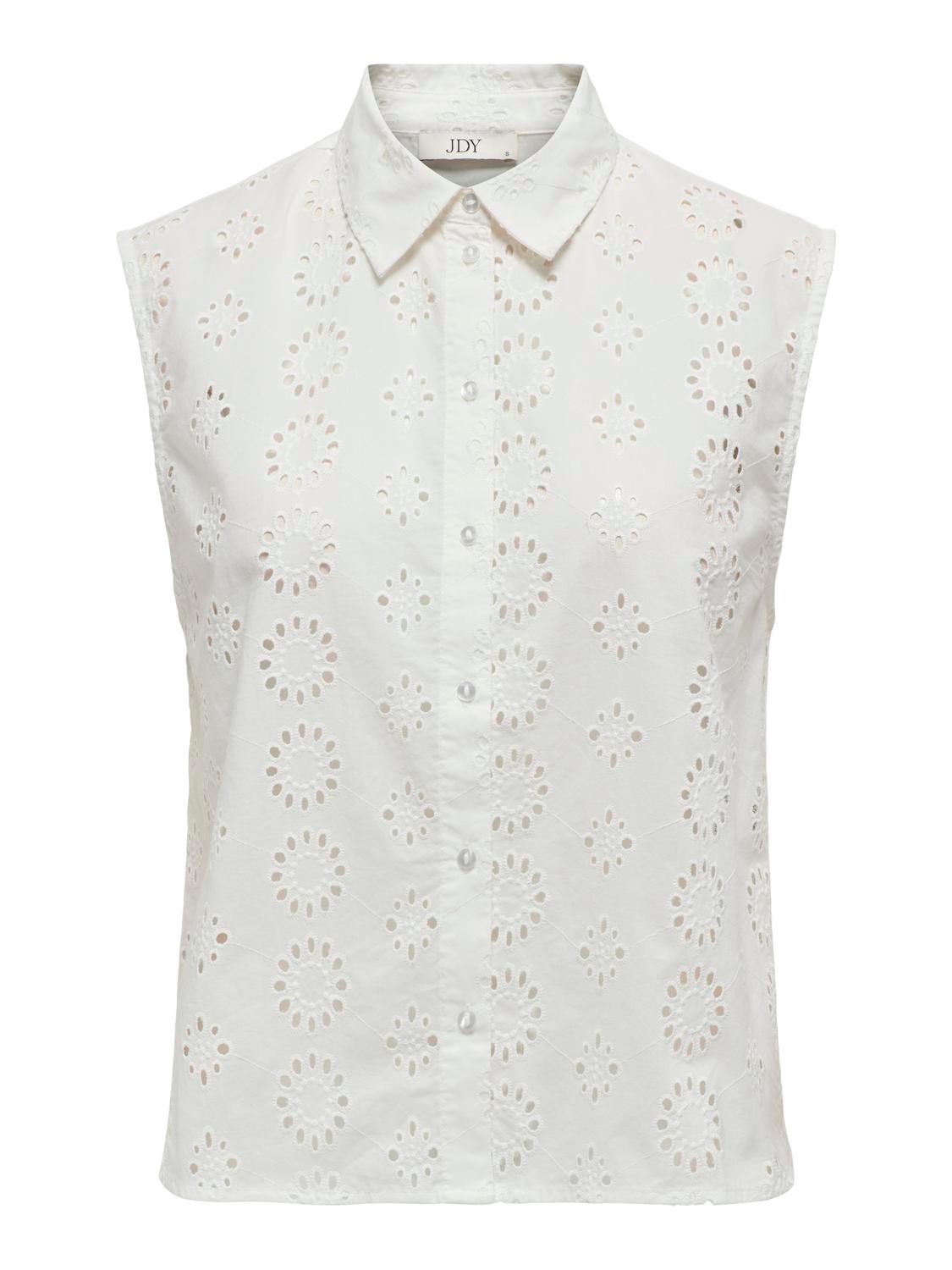 JDYTALLIE S/L SHIRT WVN Cloud Dancer
