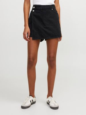 JXGRETA HW DENIM SKORT EX DNM Black Denim