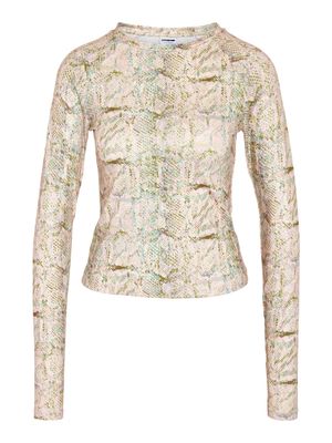 NMALICE ACTIVE L/S TOP JRS Kalamata-GRAPHIC PRINT