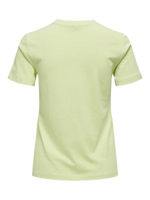 ONLTRULY REG S/S PRINT TOP BOX JRS Shadow Lime/Club
