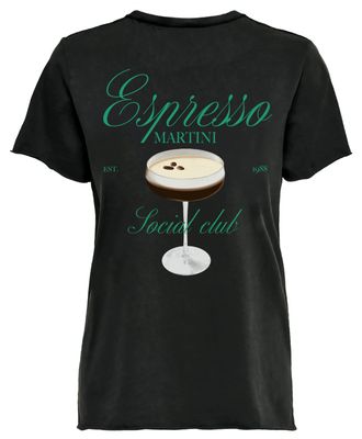 ONLLUCY LIFE REG S/S TOP BOX JRS Black-Expresso martini
