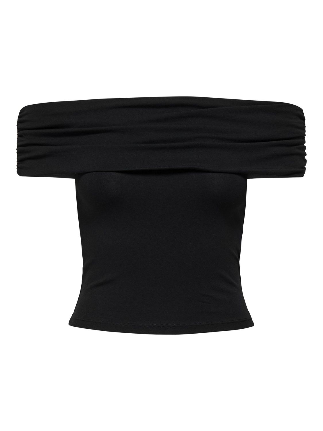 ONLLIVELOVE S/L OFF SHOULDER TOPJRS Black