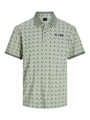 JCOSUMMER AOP POLO SS Desert Sage