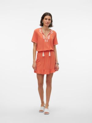 VMSVELLA H/W SHORT SKORT WVN EXP GA Burnt Sienna