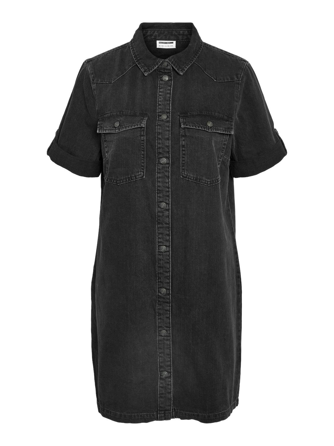 NMNEW SIGNE S/S DENIM DRESS VI001BL NOOS Black