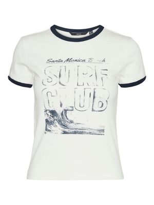 VMNEEL JULIE SS TOP BOX JRS GA Snow White-SURF CLUB