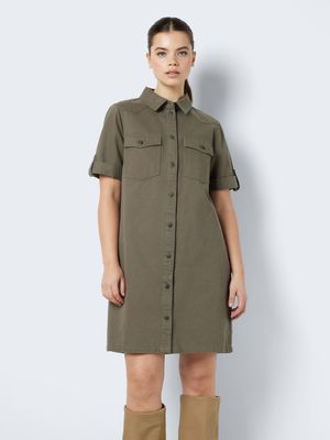 NMNEW SIGNE S/S DENIM DRESS CLR NOOS Kalamata