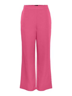 PCBOZZY HW WIDE PLAIN PANT NOOS BC Hot Pink
