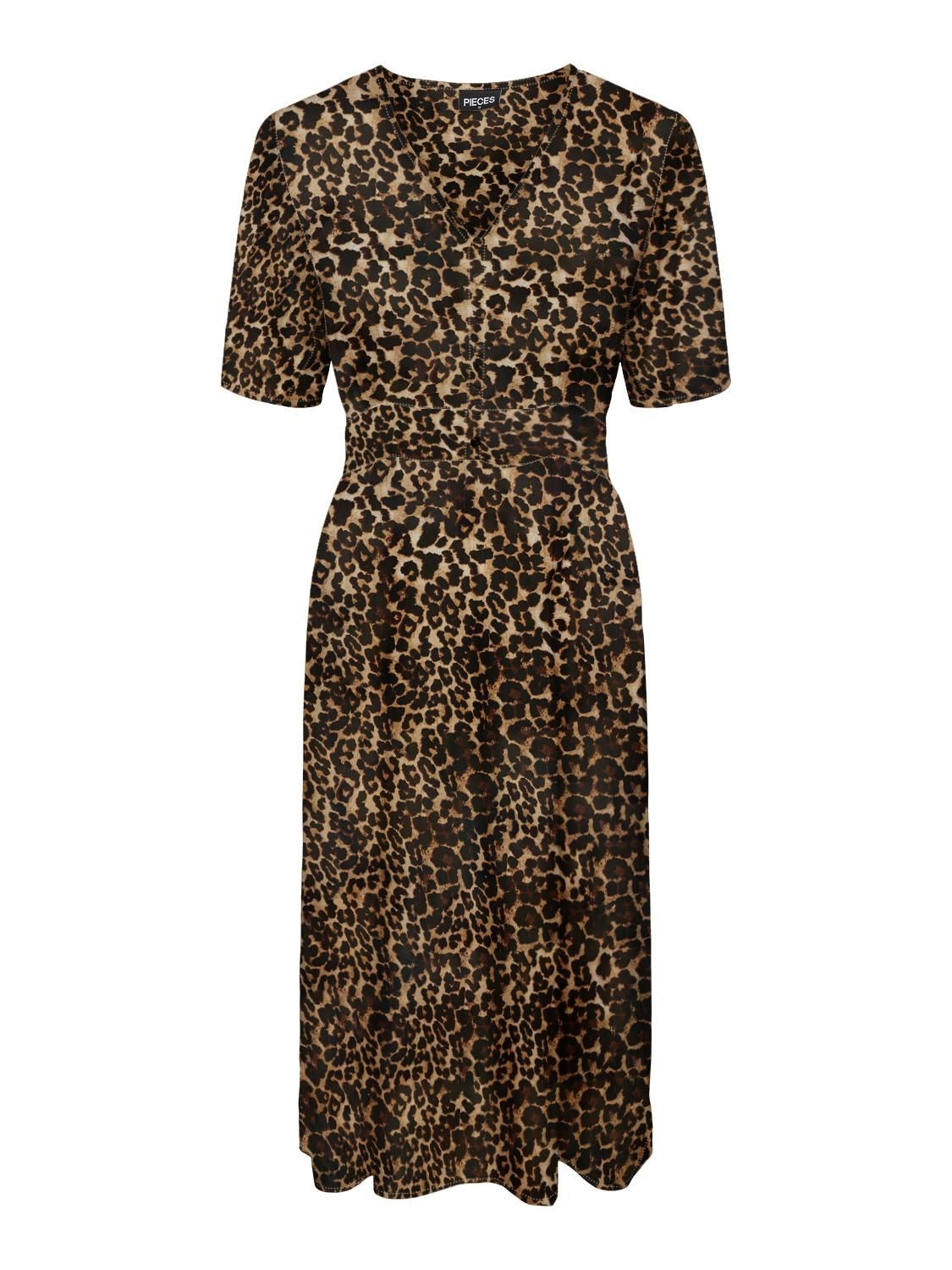 PCTALA SS MIDI DRESS NOOS BC Tanzine/LEO
