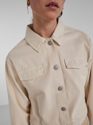 PCTESSIE LS DNM JACKET NOOS BC Whitecap Gray