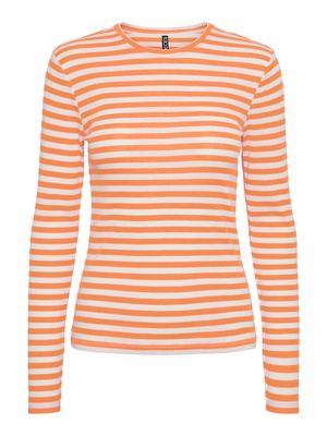 PCRUKA LS TOP NOOS BC Tangerine/CLOUD DANC