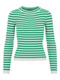 PCCRISTA LS O-NECK KNIT NOOS BC Mint/BIRCH