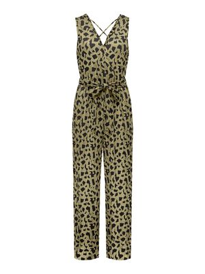 ONLSAFARI S/L JUMPSUIT JRS Black-Wild graphic jrs