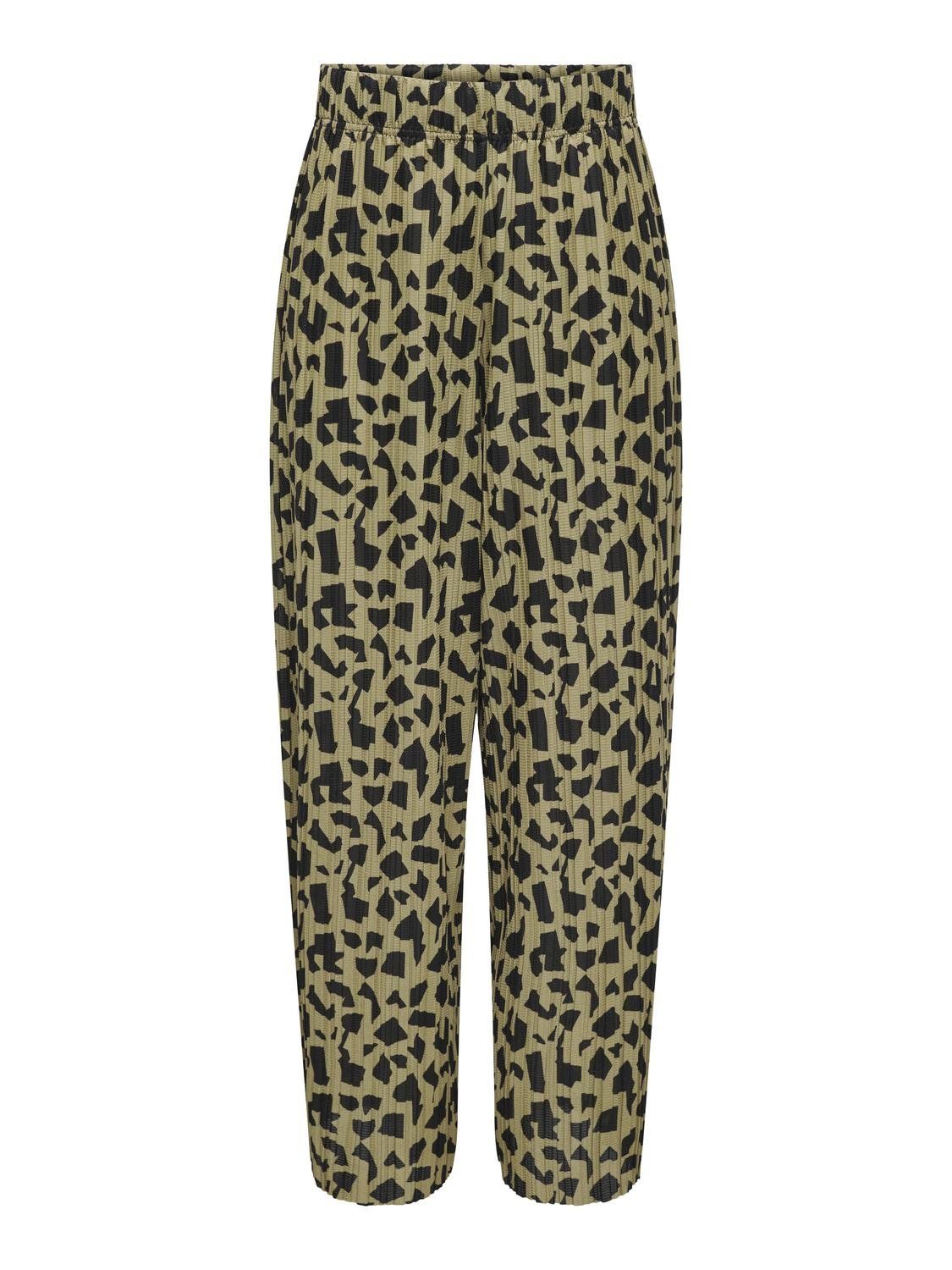 ONLSAFARI PANTS CS JRS Black-Wild graphic jrs