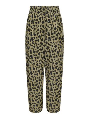 ONLSAFARI PANTS CS JRS Black-Wild graphic jrs