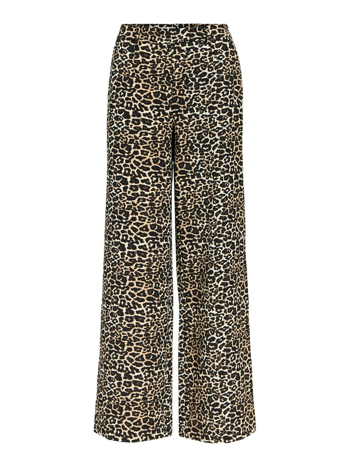 OBJALBA LISA WIDE PANT PRINT NOOS Humus/LEO