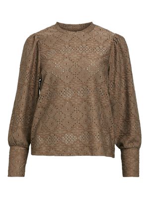 OBJFEODORA L/S TOP NOOS Morel