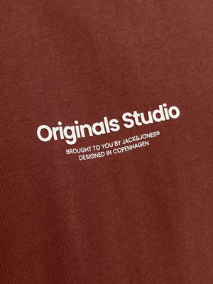 JORVESTERBRO TEE SS CREW NECK NOOS Brandy Brown