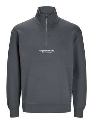 JORVESTERBRO SWEAT QUARTER ZIP HN NOOS Iron Gate